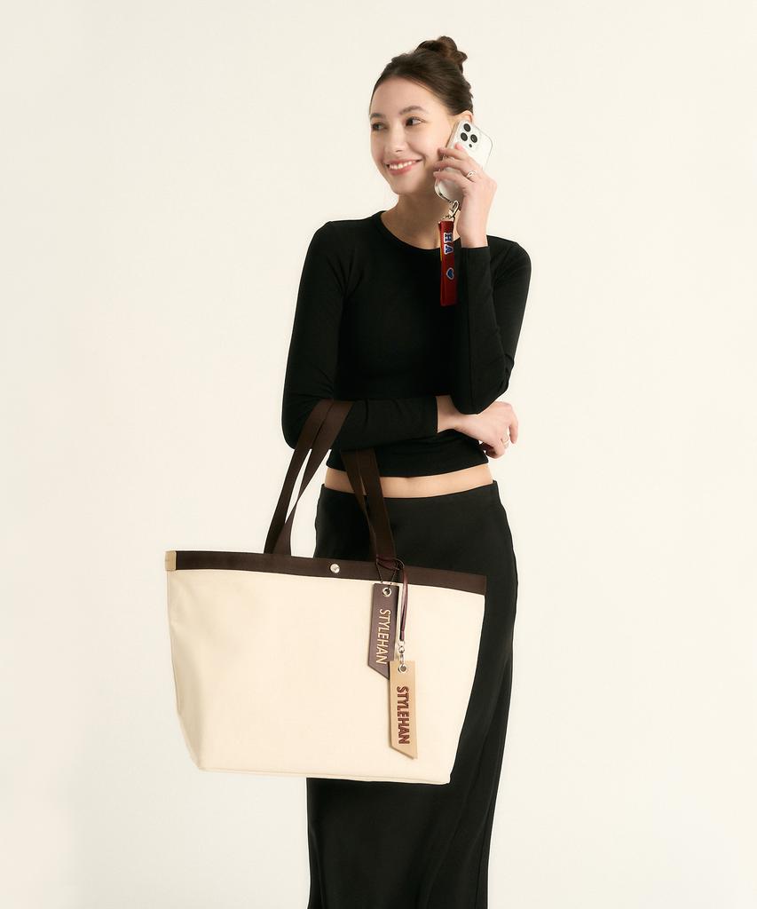 Stylehan Dama Shopper Bag Natural