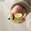 Cartoon Animal Sauce Dish Ceramic Bowl Chopstick Holder Snack Bowl Seasoning Dishes Dipping Dish Dessert Plate Gravy Boats Tray