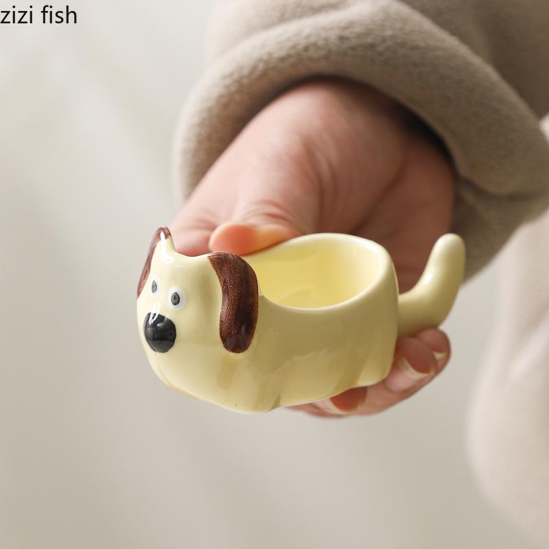 Cartoon Animal Sauce Dish Ceramic Bowl Chopstick Holder Snack Bowl Seasoning Dishes Dipping Dish Dessert Plate Gravy Boats Tray