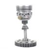 New Creative Piston Skull Face Sculpture Resin Gear Ornaments Decorative Figurines Desk Decoration Resin Crafts Home Accessories