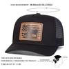 Net Baseball Label Leather Cow Flag American Neutral Gender Women  Men For Caps Spring Summer Outdoor Sunscreen Hat Adjustable Casual Trucker Hats
