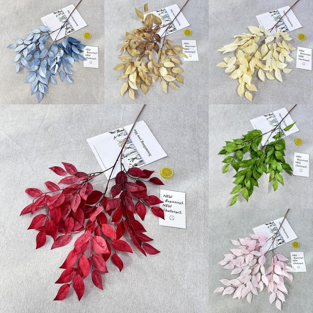 Lifelike Millennium Leaf Artificial Plant For Hotel Wedding Decor Photo Props