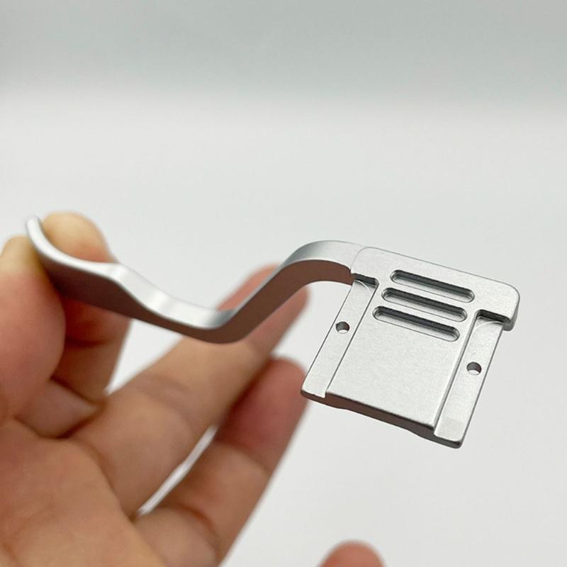 Secure Hold Aluminum Thumb Rest For Camera Cameras, Adds Comfort no Blocking Controls