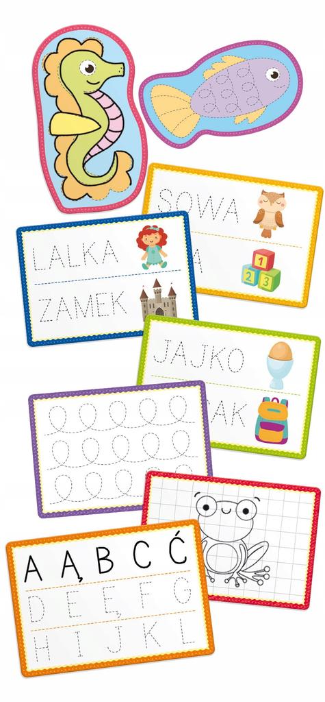 Lisciani Montessori Pen Długopis Z 32 Tabliczkami