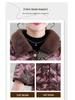 Chic Winter Cotton Outfit: Velvet-Lined Jacket & Pants Set for Middle-Aged and Elderly Women