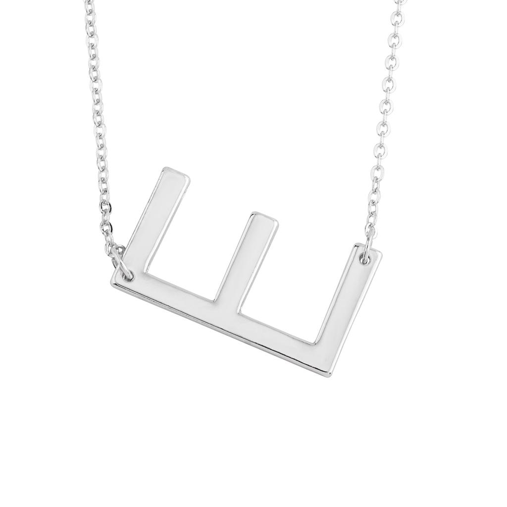 2026 Simple Hot-selling Jewelry, Letter Necklace, Trendy Neck Chain 26 English Letter Collarbone Chain 2025 Source