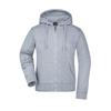 James and Nicholson Womens/Ladies Full Zip Hoodie