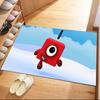 Numberblocks Gulvtæppe Kontortæppe Velegnet til Entré Spillerum Indgang Altan Skridsikkert Tæppe Dekorer Kontorer