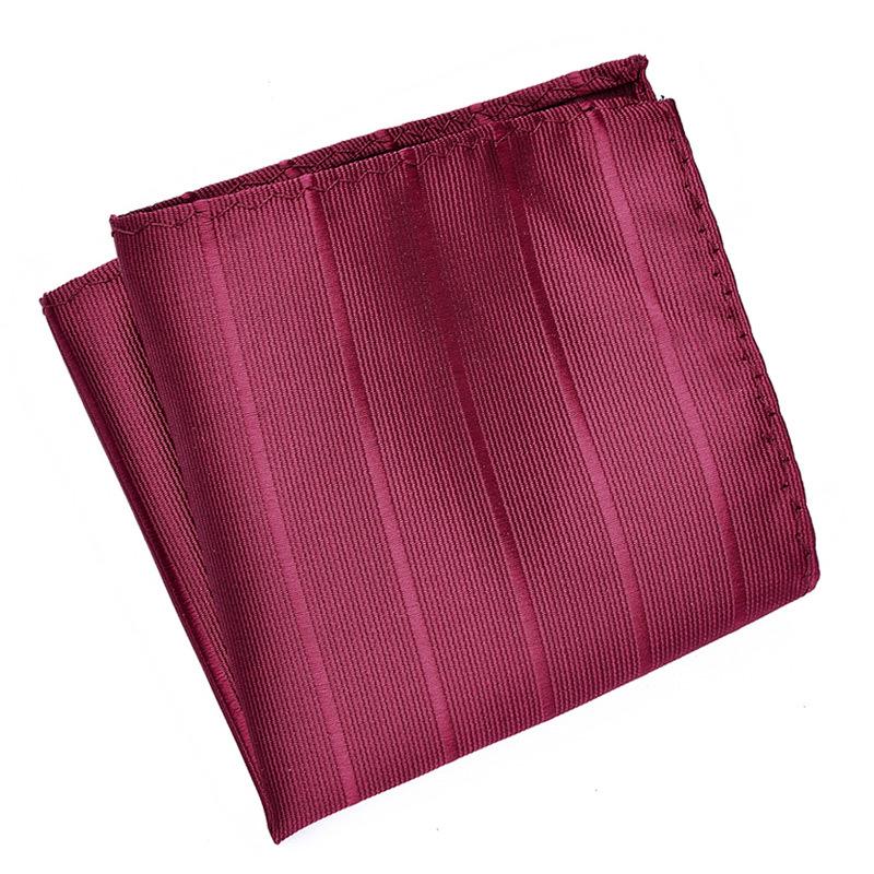 Pañuelo de bolsillo rojo para hombre para traje: accesorio formal para el novio o el padrino de boda