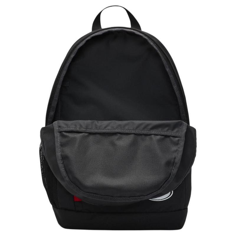 Nike Fabric Backpack Regular Unisex Black & Coal Black & University Red Casual