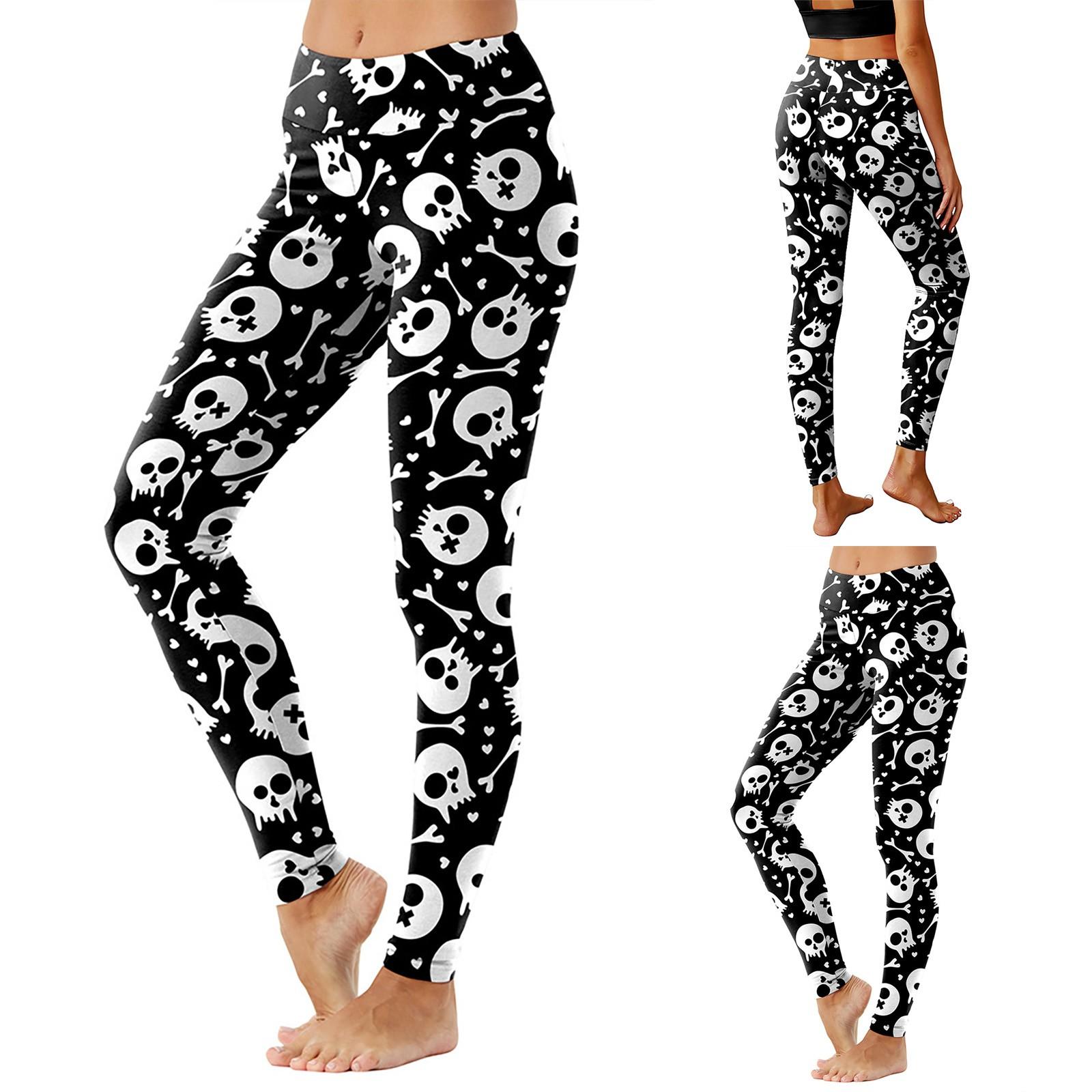 

Женские брюки для йоги HighWais T с принтом, облегающие бедра, поднимающие бедра L белый