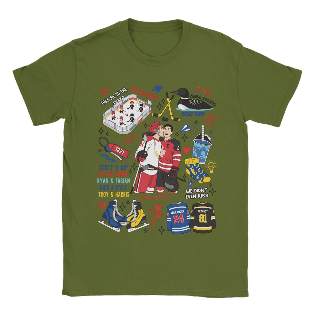 Shane Hollander 24 Ilya Rozanov 81 TShirt For Adult Summer Heated Rivalry O Neck Hip Hop Tee Shirt Oversized Wholesale Tops