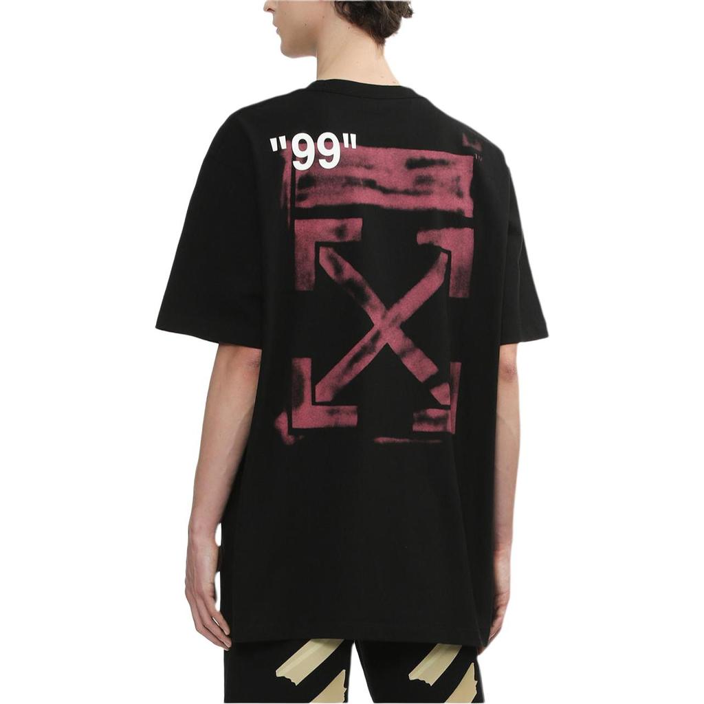 OFF WHITE Impressionism Diagonal Stencil Tee OMAA038R191850151028