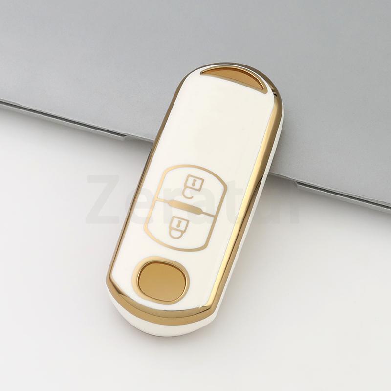 2/3/4 Buttons Tpu Car Remote Key Case Cover Shell For Mazda Cx-3 Cx3 Cx-5 Cx5 Cx7 Cx-9 Cx8 2 3 5 6 Atenza Axela Demio Keyless