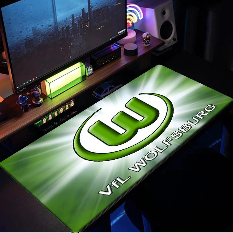 Vfl Football Crest Mouse Pad, Rubber Base, Mouse Pad for Gamers and Office Use, Gaming Desk , Easy To Clean Mat Christmas fan gifts
