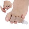 Broken Toe Wrap Fabric Toe Splint Toe Cushion Bandage Finger Protector Straight Hair Hammer Toe Separator
