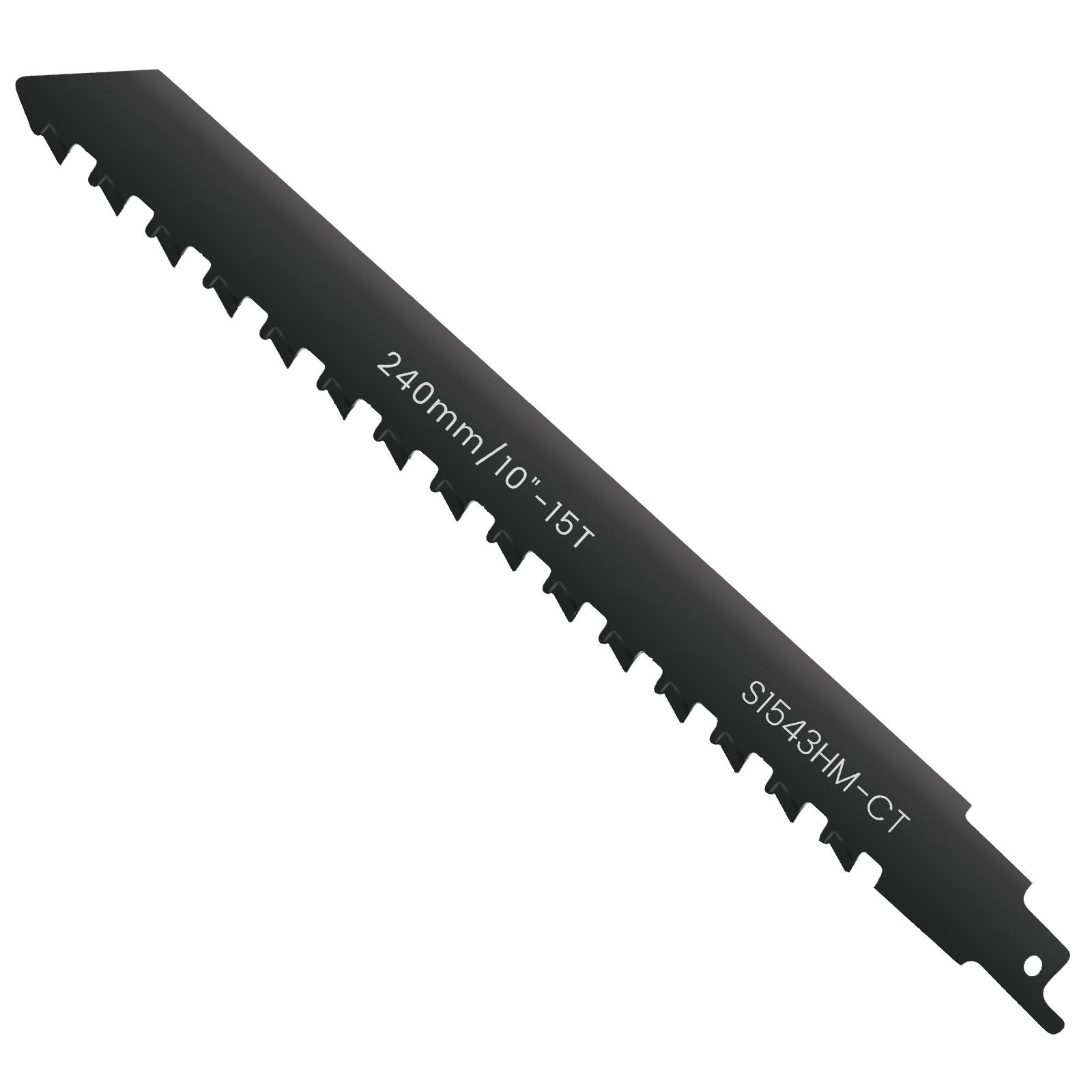 

9.45/12/18 Inch Masonry Reciprocating Saw Blades, Carbide Steel Teeth Tipped Brick Cutting Recip Saw Blade Masonry Cutting Blade