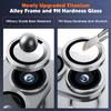 Fashion Colorful Ultra HD Metal Ring Lens Tempered Glass Film For Samsung Galaxy Z Fold 7 6 Dustproof Anti-Scratch Protect Cover