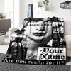 Name Custom Taylor Print Flannel Blanket High Quality Warm Comfortable Cover for All Seasons Perfect for Gifts Home Decor