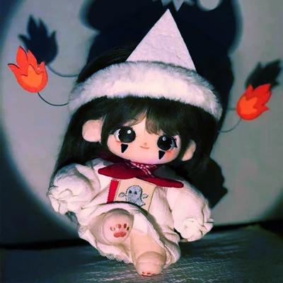 20cm Ismile Girl Cotton Doll Pluszowe Dziecko DIY Dress Up Set Miękkie wypchane figurki Zabawki Kolekcja Prezenty Urodzinowe Dla Dzieci Halloween
