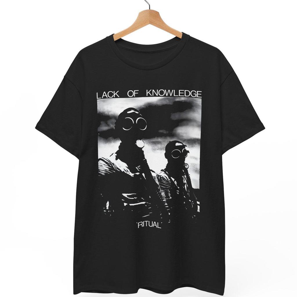 Lack Of Knowledge Ritual EP T-Shirt, Anarcho Punk Graphic Top