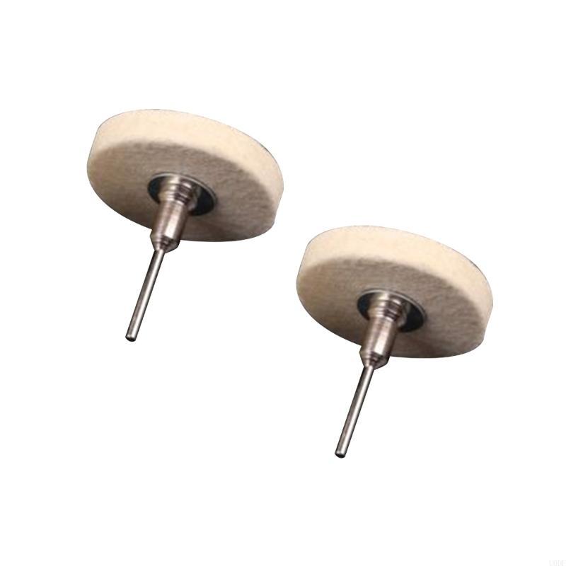   2in Compressed Wool Fabric Disc Polishing Pads for Polishing Round Rotating Tool