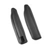 2x Black Seat Armrest Handle Leather Cover Trim For Land Rover Discovery 3 4 LR3