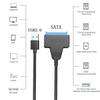 Festplattenadapterkabel 2,5 Zoll USB Easy Drive Kabel Festplatte Easy Drive Leitung SATA22 Pin String Oral Line