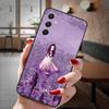 For Samsung Galaxy A55 5G Case 3D Emboss Floral Relief Silicon TPU Soft Phone Cover for Galaxy A15 A25 5G Bumper Funda A 55 A35