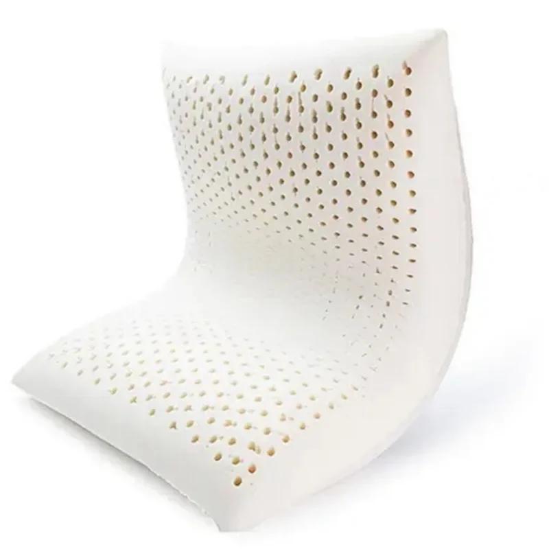Thai Latex Pillow Core Single Person Cervical Pillow, Student Adult Low Pillow, Household Bread Pillow