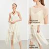 Vero Moda Ruffle Hem A-Line Midi Dress