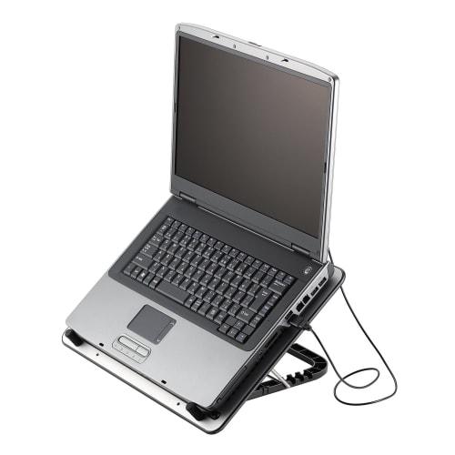 

Охлаждающая подставка для ноутбука ELECOM PS3 PS4 Горизонтальная, оснащенная функцией регулировки угла наклона, алюминиевый корпус, большой вентилятор, шина питания, совместима с мониторами до 17 дюймов