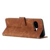 For Google Pixel 10a Stand Case Imprinted Lines Leather Phone Cover