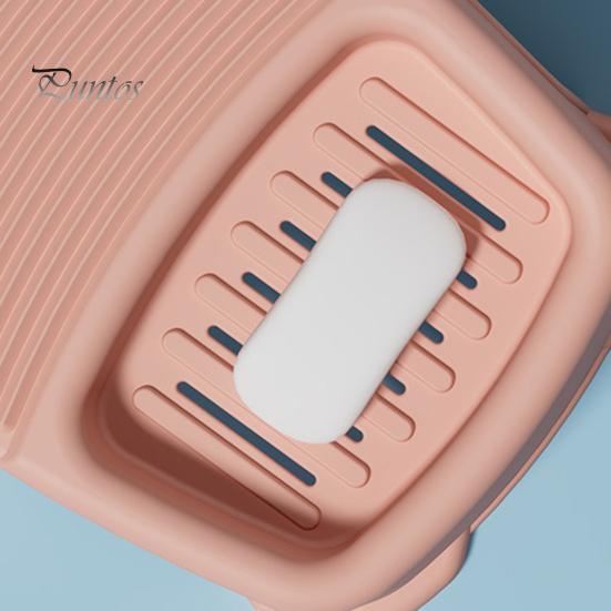Household Hand Washing Board with Soap Sinks Drainage Holes Non-Slip Design Reinforced Bottom Portable Laundry Tool