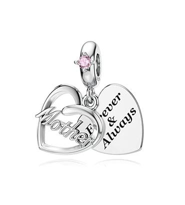 New copper Family Members Wife Daughter Mom Pendant Trinket Bead Compatible With Authentic Charm Bead Charms Bracelets Jewerly Accessories