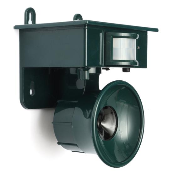 Solar Powered Outdoor Ultrasonic Pest Bird Crow Animal Repeller Repellent Scarer