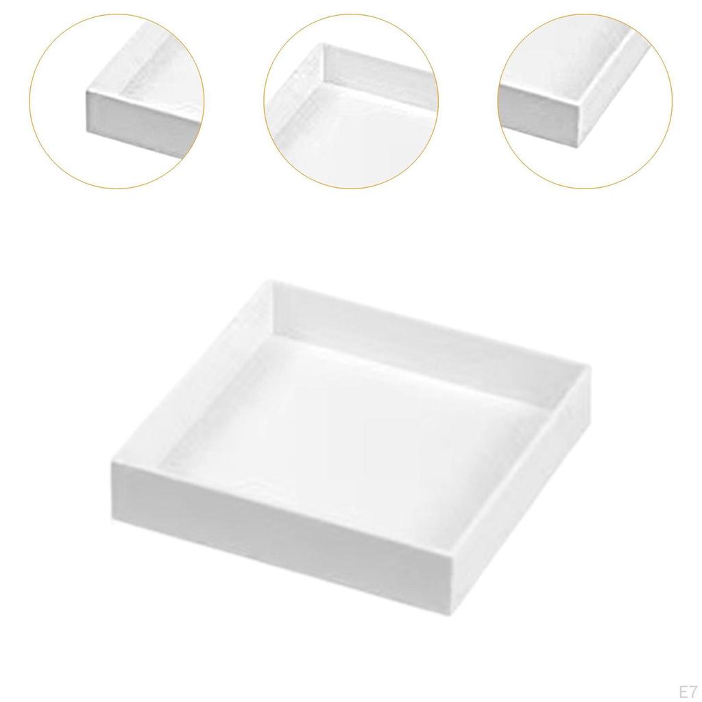 Buffet Riser Acrylic Display Stackable Multipurpose Cube Nesting