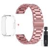 TPU Case+Stainless Steel Strap For Redmi Watch 5 Active Soft Case For Xiaomi Redmi Watch 5 Lite Luxury Metal Watchband Correa