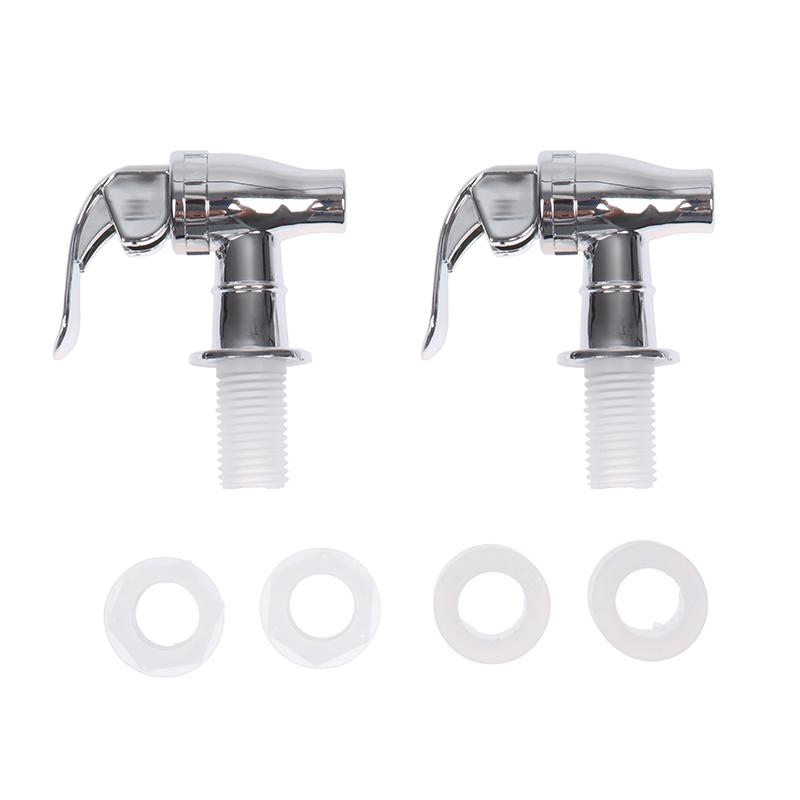 2Pcs Wine Bottle Faucet Jar Wine Barrel Water Tank Faucet With Filter Bibcocks