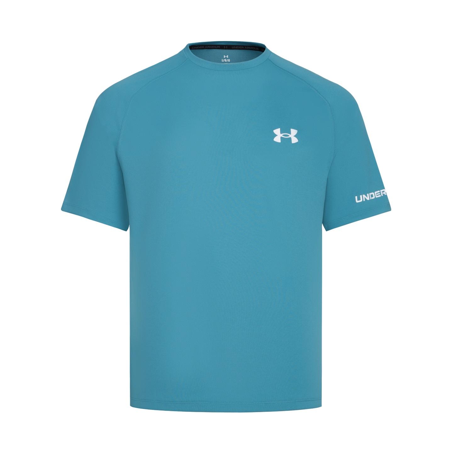 Under Armour Short Sleeved T Shirts Men s Boundless Blue 6014339-466 3XL