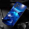 Phone Case For Samsung Galaxy S25 S24 S23 S22 S21 Ultra S24 S23 S22 S21 S25 Plus S24 S20 FE Moonlight Beach Scenery