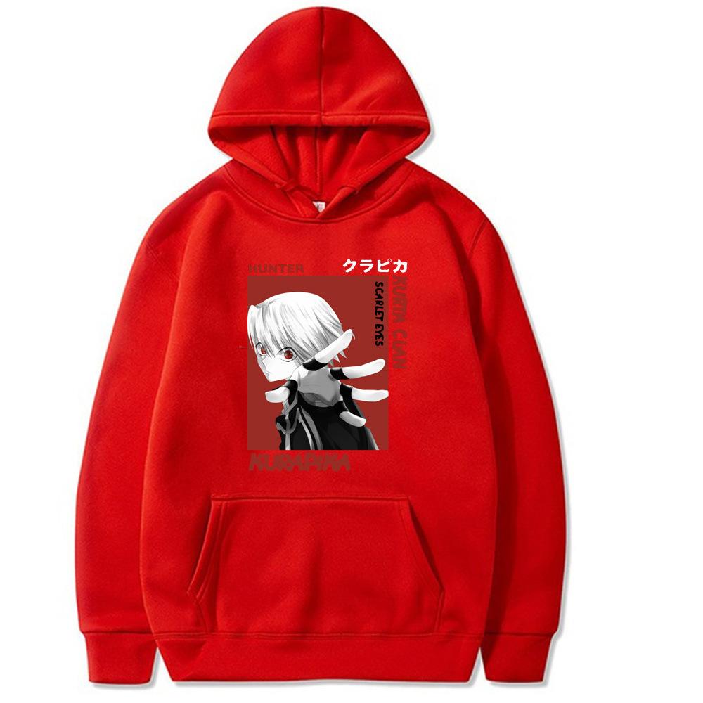 Japanese Animation Hoodie Fashion Design Women's Sweatshirt Fleece Oversized Couples Casual Streetwear Hoodies