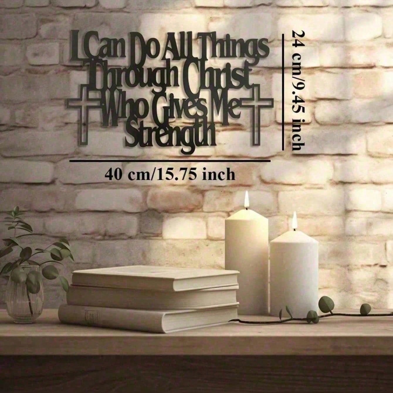 Iron Tin Metal Sign Motivational Quote Wall Art Waterproof Rustproof Home Office Decor Inspirational Gift