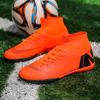Men's Ultralight High Ankle Soccer Shoes Non-Slip Indoor Football Boots Outdoor Sports Futsal Shoes