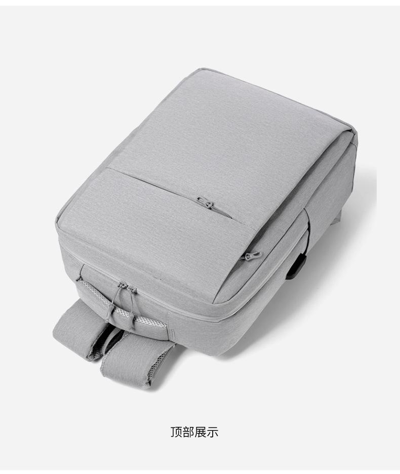 TS JYL laptop bag,Simple Business Backpack 17 Inch Anti-Theft Laptop Commuter Daypack