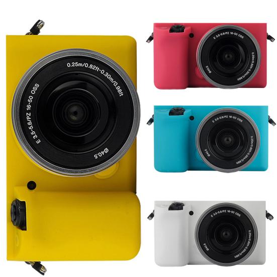 Soft Silicone Camera Body Case Protective Cover Sleeve for Sony A5100/A5000