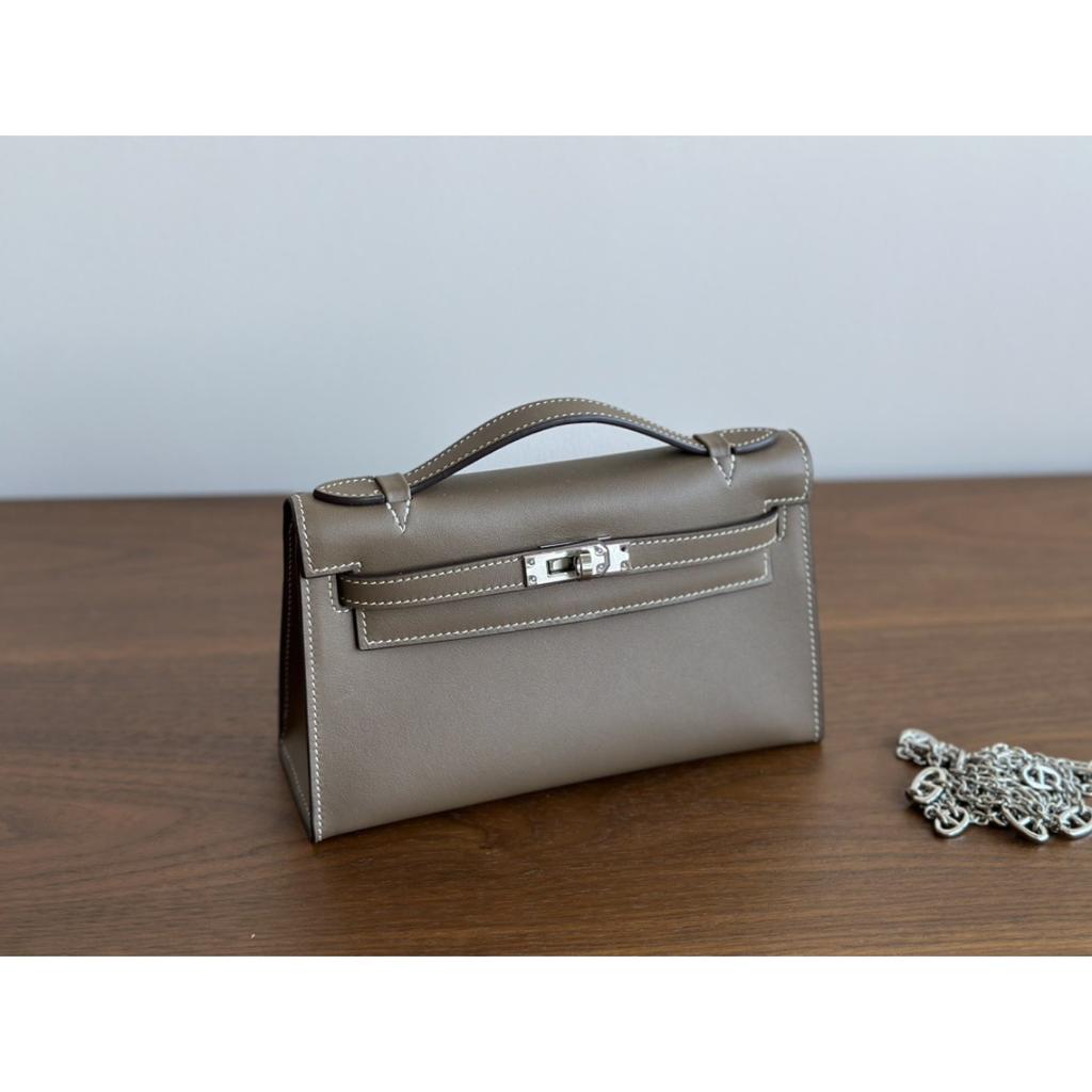 Borsa Kelli generazione Kazilan pelle swift catena naso di maiale borsa da donna in pelle bovina monospalla borsa a tracolla