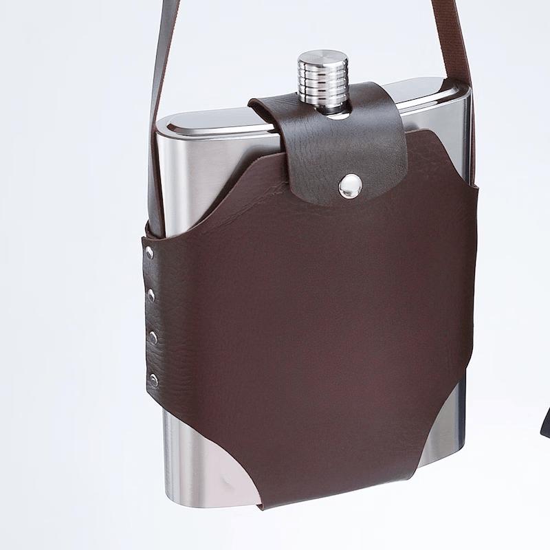 OLOEY 316 Stainless Steel Thickened Portable Hip Flask