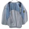 LANVIN 90s Silk Old tailored jacket 58 Blue gray Biggs Men's Used