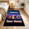Roblox Customizable Name Floor Mat Design for Hallway Bedrooms Living Rooms Study room Antislip Carpet Office home decor Spiritual Gift
